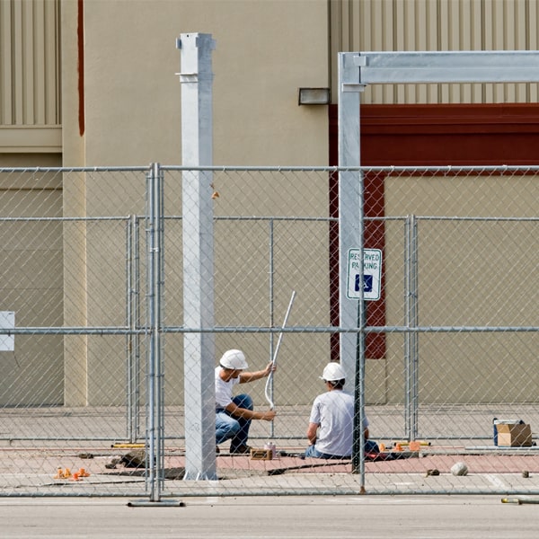 how long can i lease the temporary fence for my construction site or event in Harbor Hills OH